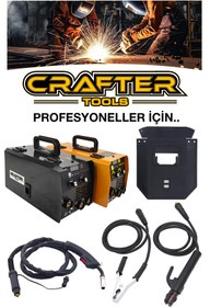 Resim CRAFTERTOOLS Germany 300 Amper Mma-tıg-mıg 3 Fonksiyonlu Invertör Ve Gazsız Gazaltı Kaynak Makinesi M300 