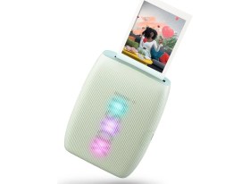 Resim Instax Mini Link 3 Yeşil Akıllı Telefon Yazıcısı ve 20'li Mini Film 