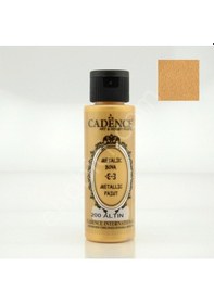 Resim Cadence Metalik Boya - 200 Altın 70Ml 