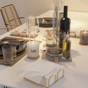 Resim Bino Gold Altın Kaplama Peçetelik 