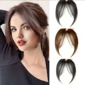 Resim 1 Adet Kadınlar için Doğal Düz Saç Peruk - Isıya Dayanıklı İplik Yaki Straight Tekstür, 8 İnç Uzunluk, Tabii Kahverengi/Siyah/Sarışın/Gri/Beyaz/Kızıl Renk Tonlarıyla Vurgulu Günlük ve Özel Etkinlikler İçin Klipsli Parça Rahat & Kalıcı Her Açık Bej Tonuna Uygun 