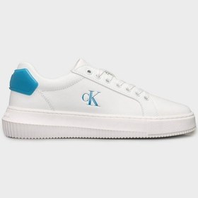 Resim Calvin Klein Bayan Ayakkabı Yw0yw01846 0le Beyaz-mavi Beyaz-mavi 