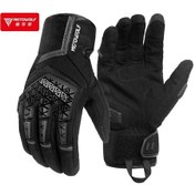 Resim Novahub Motowolf Mdl0338 Erkek/kadın Motosiklet Eldiveni Siyah 