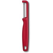 Resim Victorinox Tırtıklı Kenar Çift Taraf Kırmızı Soyacak 