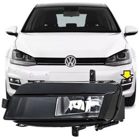 Resim Golf 7 2013-2016 Model Arası Uyumlu Sol Sürücü Tarafı Sis Farı Lambası 