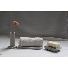 Resim Orange Atelier Dekoratif Beton Banyo Seti 