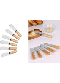 Resim Tafce Mini 6'lu Kahvaltılık Tereyağ Reçel Bıçağı Kahvaltılık Seti 