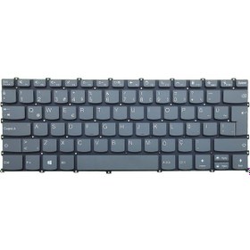 Resim Lenovo Uyumlu İdeapad Flex 5-14are05 Type 81x2 Notebook Klavye -füme- 