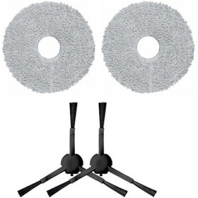 Resim Dreame L10s Pro Ultra Mop Ve Yan Fırça-4 Parça 