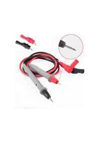 Resim 1000v 20a Silikon Tel Evrensel Prob Testi Dijital Multimetre İğne Ucu İçin Pin Silicone D 