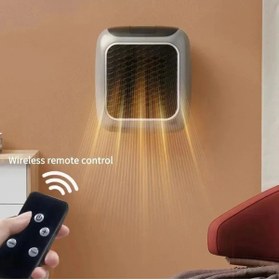 Resim Rabelix Online Marketing Prize Takılan 800 Watt Taşınabilir Zaman Ayarlı Otomatik Kapanma Kumandalı Mini Duvar Tipi Isıtıcı 