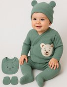Resim nevrankids Bear Organik 5'li Hastane Çıkışı Seti 