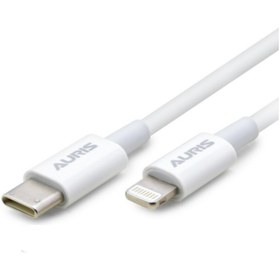 Resim Auris Iphone Hızlı Şarj Kablosu 18 Watt Pd Iphone 11 12 13 Uyumlu Usb C To Lightning Data Kablosu 1.2 Mt 