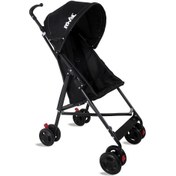 Resim Rival Rv108 Tokya Baston Bebek Arabası Siyah 