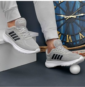 Resim 2202-jamper Anatomik Tabanlı Ultra Hafif Unisex Bağcıklı Sneakers Ayakkabı Gri 