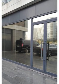 Resim Aynalı Siyah Amerikan Çizilmez Cam Filmi 30 Cm X 8 Metre 