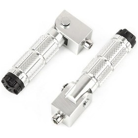 Resim Novahub Katlanır 8mm Alüminyum Motosiklet Pedal, Kaymaz Tasarım, Kolay Montaj 