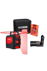 Resim Genel Markalar Kobb Kbl30r 30 Metre Profesyonel Yatay 360° Ve Dikey Otomatik Hizalamalı Kırmızı Çapraz Çizgi Lazer 