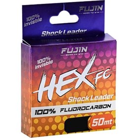 Resim Fujin Hex Fc Leader 50mt Misina 0.36mm 