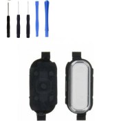 Resim Telefon Kulübesi Samsung J2 Pro J250 Uyumlu Home Tuş Bordu + Tamir Seti Beyaz 