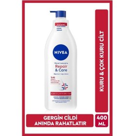 Resim Besleyici Vücut Sütü 400ml Ve Repair&care Nemlendirici Losyon 400ml, , Kuru Cilt 