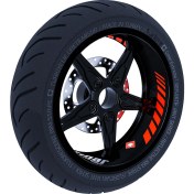 Resim Çınar Extreme Gp Racing Iç Jant Şeridi Sticker Reflektif & Floresan Renkler Çınar Extreme 