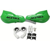 Resim Tianchishop Yeşil Motosiklet El Koruyucuları 22mm 28mm Gidon Dayanıklı Pvc Alüminyum Koruma 