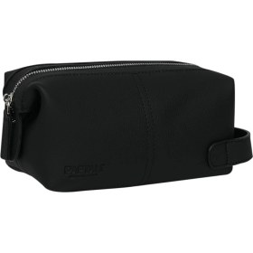 Resim Storemax Paftalı Dopp Kit, Kişisel Bakım ve Seyahat Çantası, 20X10X10 Cm, Kahverengi, Bej, Siyah (Siyah) 