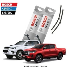 Resim Bosch , Toyota Hilux 2020 Model Bosch Aeroeco Muz Silecek Takımı 