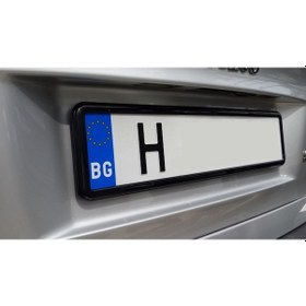 Resim Yeni Nesil Kırılmaz Plakalık 2Adet Parlak Siyah 374367131 