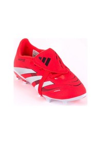 Resim adidas Predator League Fold Over Tongue Mg Erkek Kırmızı Çim Saha Kramponu 