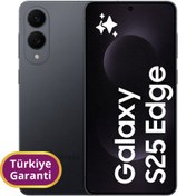Resim Samsung S25 Edge TR Garanti | 512 GB 12 GB Siyah 