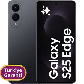 Resim Samsung S25 Edge TR Garanti | 512 GB 12 GB Siyah 