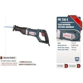Resim Proter Pr 730 E Tilki Kuyruğu Testere Makinası 