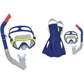 Resim Bestway Crusader Çocuk Dalış Seti Lacivert 