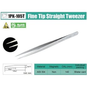 Resim Proskit 1pk-105t İnce Uçlu Cımbız 