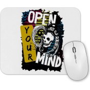 Resim Baskı Dükkanı Open Your Mind Mouse Pad 