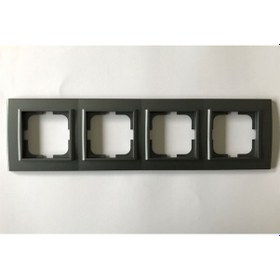 Resim Ovivo Mina Füme Dörtlü Çerçeve 