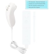 Resim Diğer Nintendo Wii Nunchuck Kontrolcüsü Paket İçi Beyaz Sarı, 2'li Set 