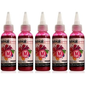 Resim 500 ML Kırmızı Kuşe Matbaa Mürekkebi 