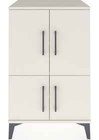 Resim Hyperion Komodin 3 Raflı 4 Kapaklı 60x44x96 Aytaşı-aytaşı Aytaşı 