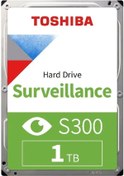 Resim TOSHIBA 3.5" 1TB S300 HDWV110UZSVA 5700 RPM 28MB SATA-3 Güvenli 