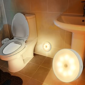 Resim 3 adet/1 adet Hareket Sensörlü Duvar Lambası, Şarj Edilebilir LED Gece Lambası, Yatak Odası, Mutfak, Oturma Odası, Koridor, Oda Dekorasyonu için Akıllı Otomatik Anahtarlı Lamba 