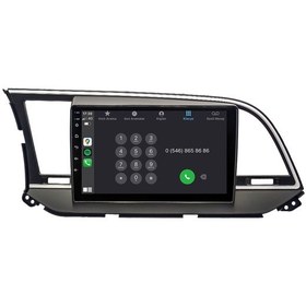 Resim Hyundai Elantra Android Multimedya Sistemi 2016-2018 8gb Ram, 64gb Hafıza, Bluetooth, Carplay & Android Auto Kamera 9" 