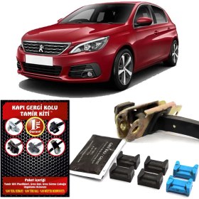 Resim Barrer Peugeot 308 Iı Kapı Gergi Kolu (Limitör) Tamir Kiti (2 Kapı Set) 2013-2018 