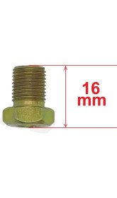 Resim 7A Mühendislik Dıştan Pasolu Bakır Boru Tutturucu Rekor 6 Lık (5 Adet) 