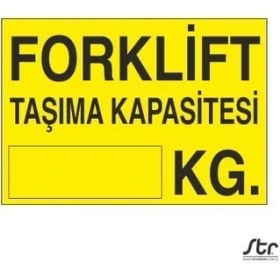 Resim Technopa Forklift Taşıma Kapasitesi 70 x 100 cm 