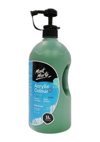 Resim Mm Akrilik Boya W/pump Signature 1l - Sap Green Çok Renkli 