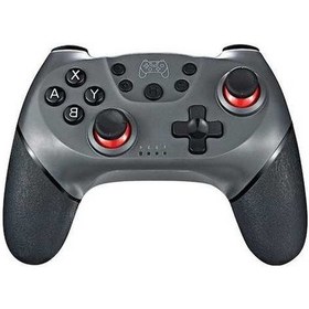 Resim Fastbuy Switch İçin Kablosuz Bluetooth Oyun Kolu, Çift Motor Titreşimi, 6 Eksenli Hareket Algılama, Switch/lite Uyumlu, Gri 