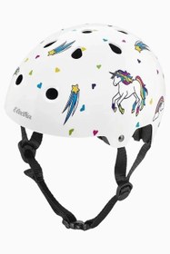 Resim Lifestyle Unicorn Beyaz L Beden Premium Bisiklet Kaskı - Beyaz 